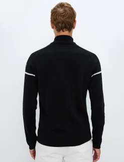 Mellanlager|Tröjor*8848 Altitude Moritz Merino Sweat - Black