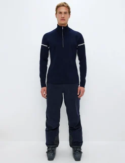 Tröjor|Mellanlager*8848 Altitude Moritz Merino Sweat - Navy