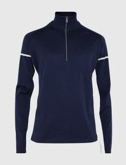 Tröjor|Mellanlager*8848 Altitude Moritz Merino Sweat - Navy