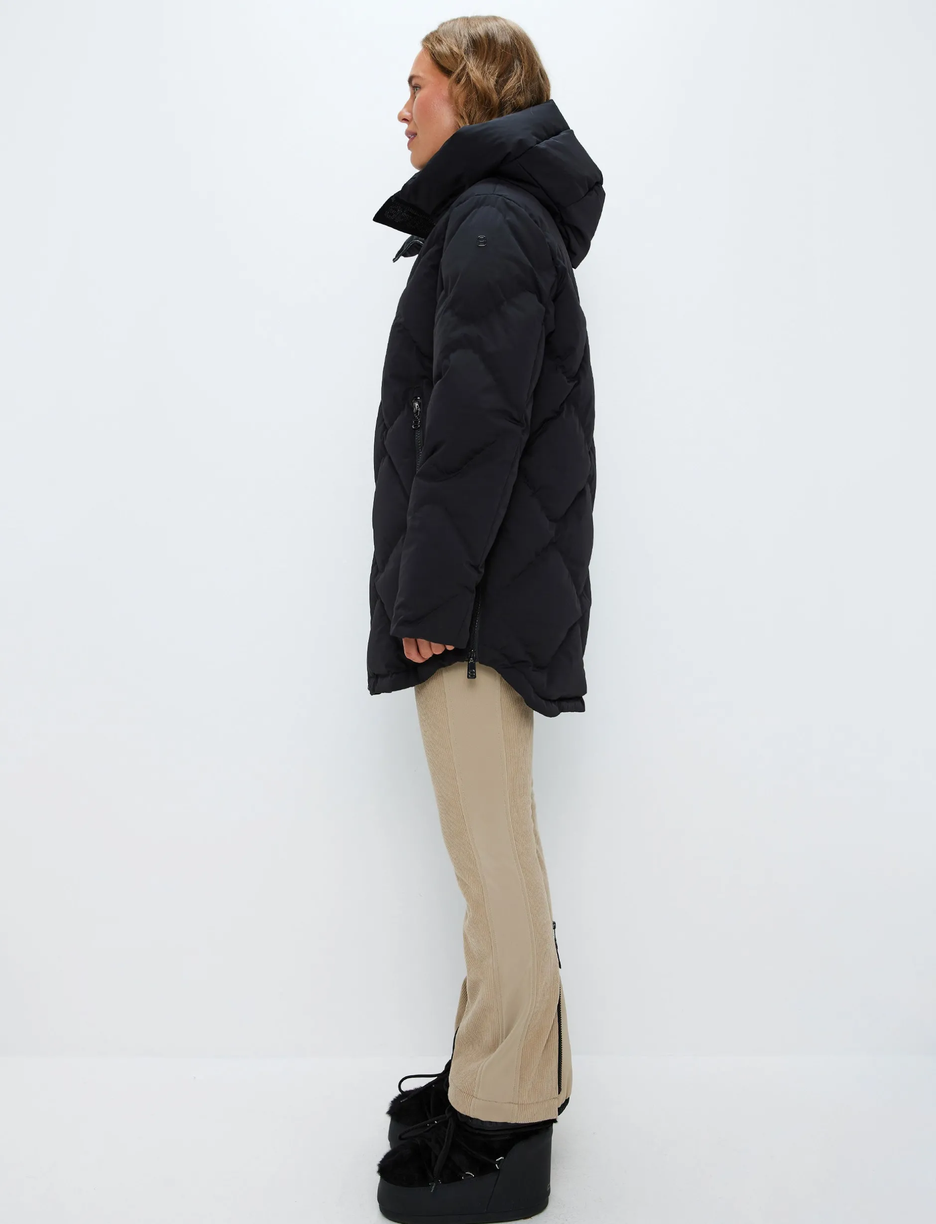 Dunjackor|Skidjackor*8848 Altitude Nadine W Ski Parka - Black