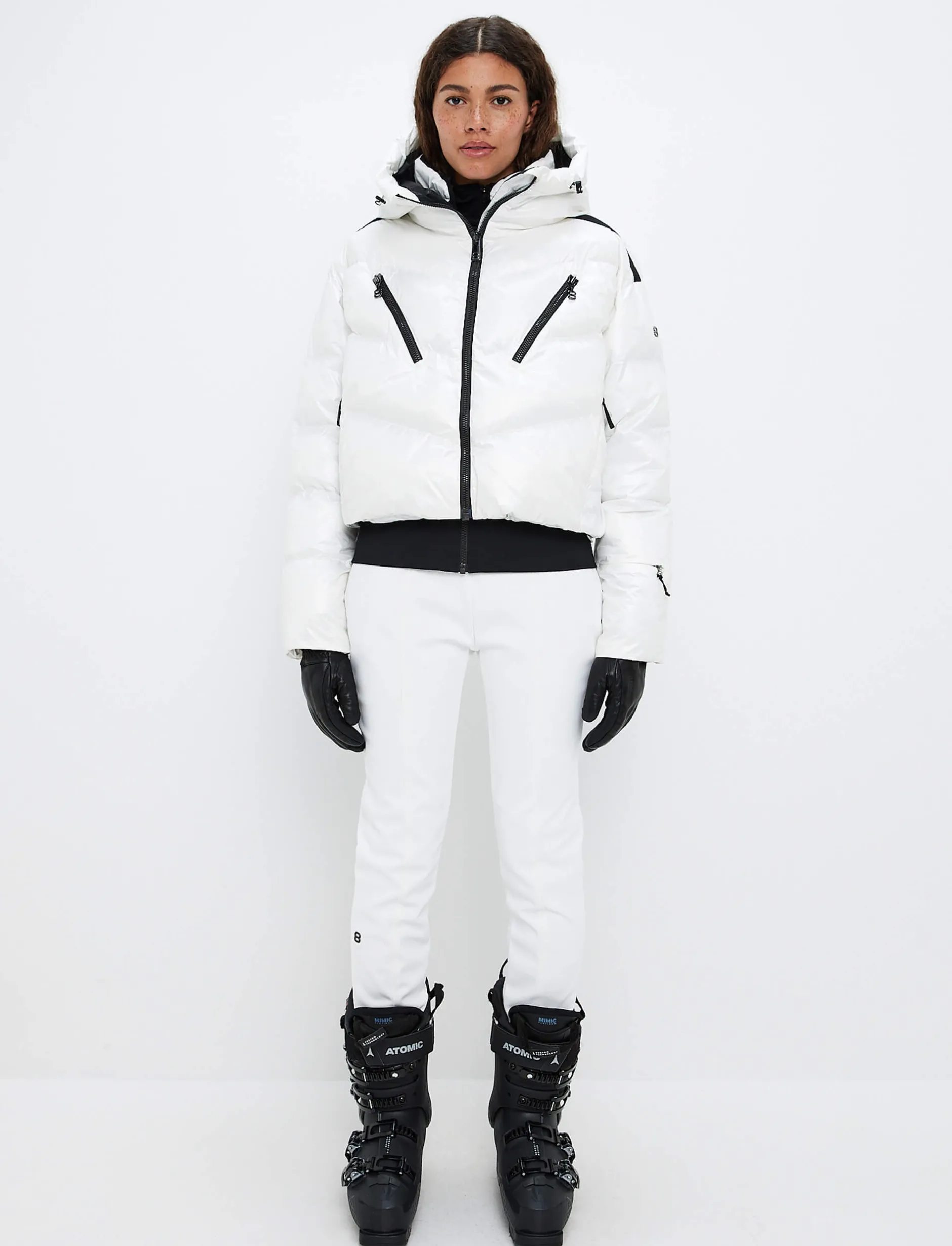 Skidjackor*8848 Altitude Noelle W Ski Jacket - Blanc