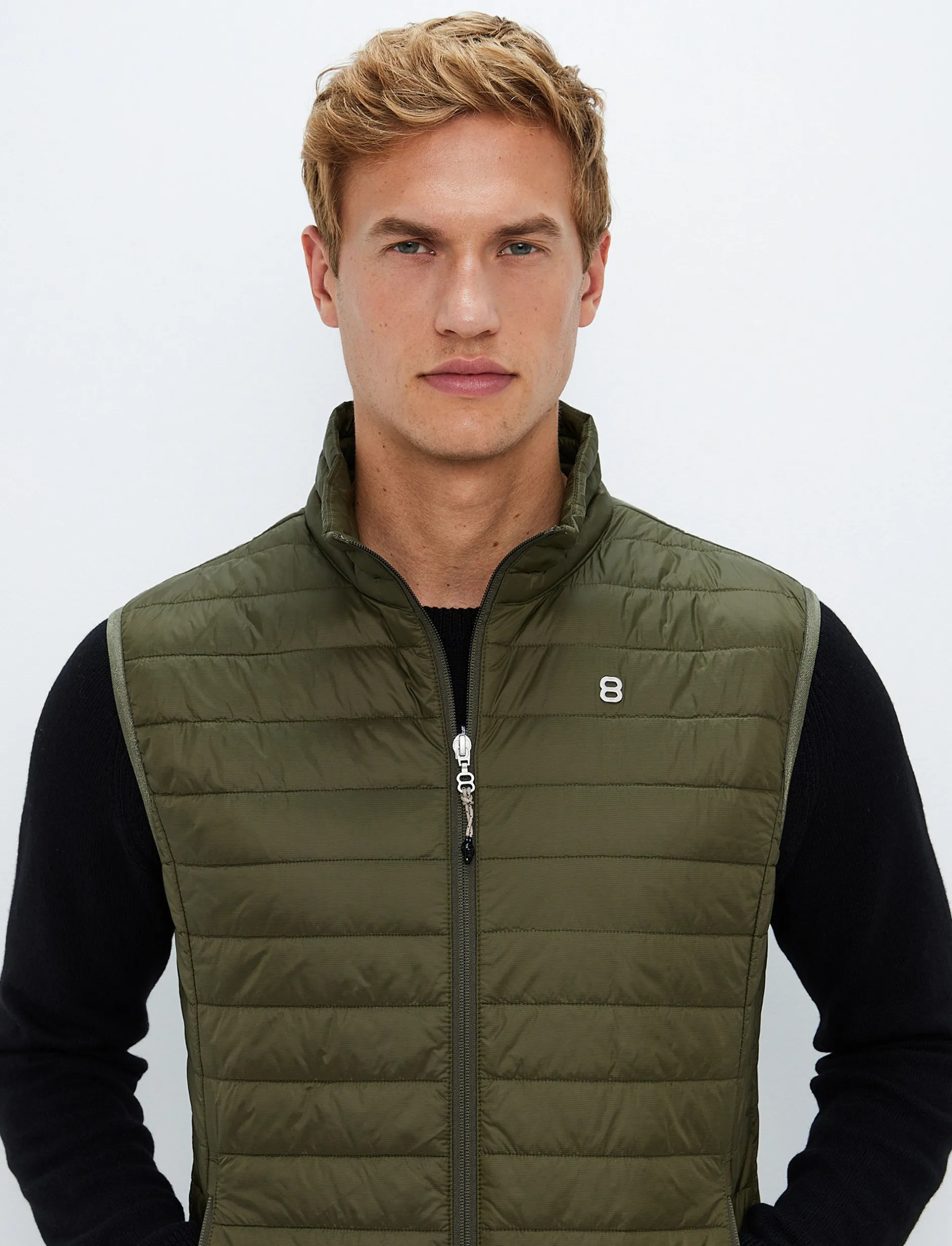 Jackor|Mellanlager*8848 Altitude Nova 2.0 Hybrid Vest - Army Green