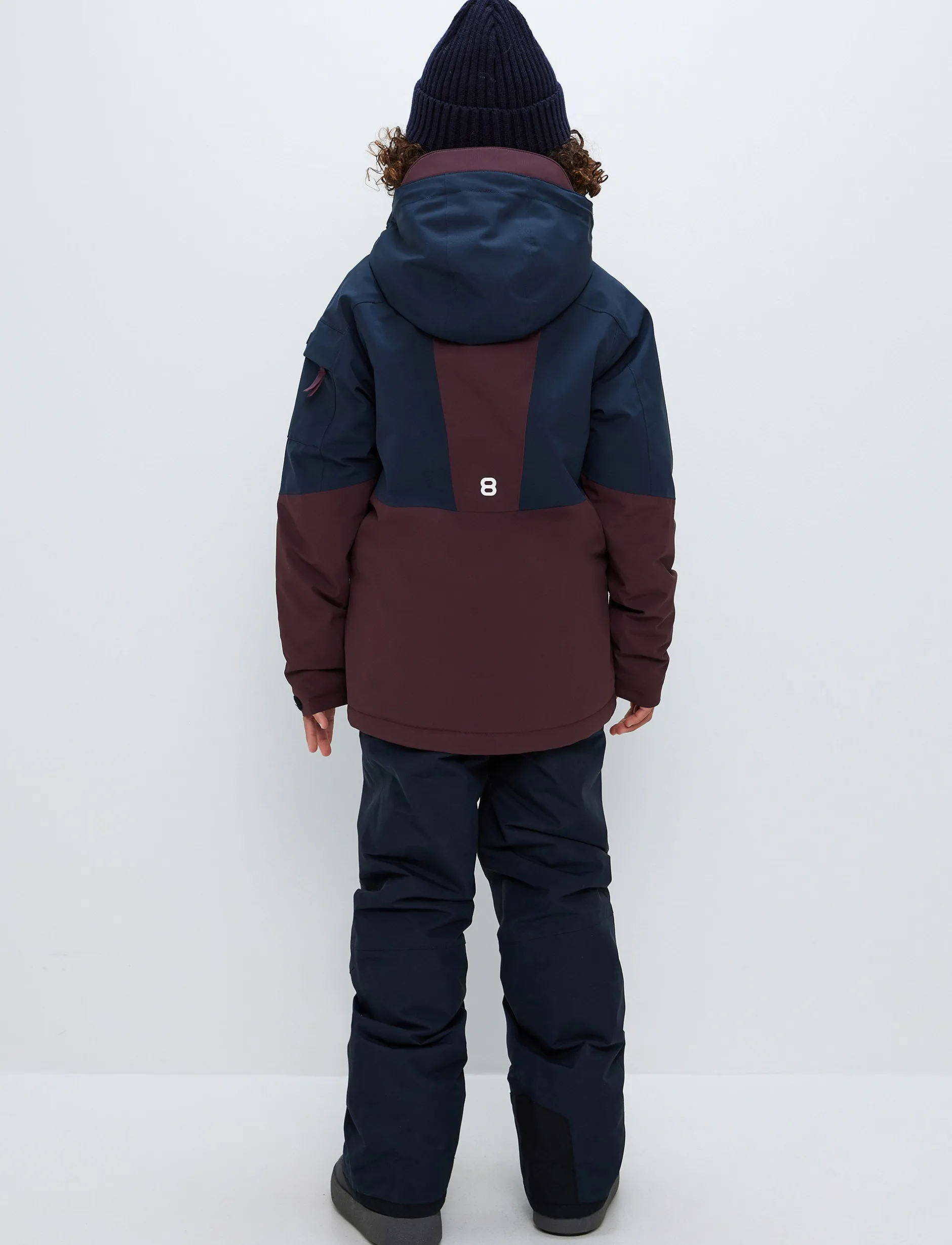 Skidjackor*8848 Altitude Otis 2.0 Jr Jacket - Dk Burgundy