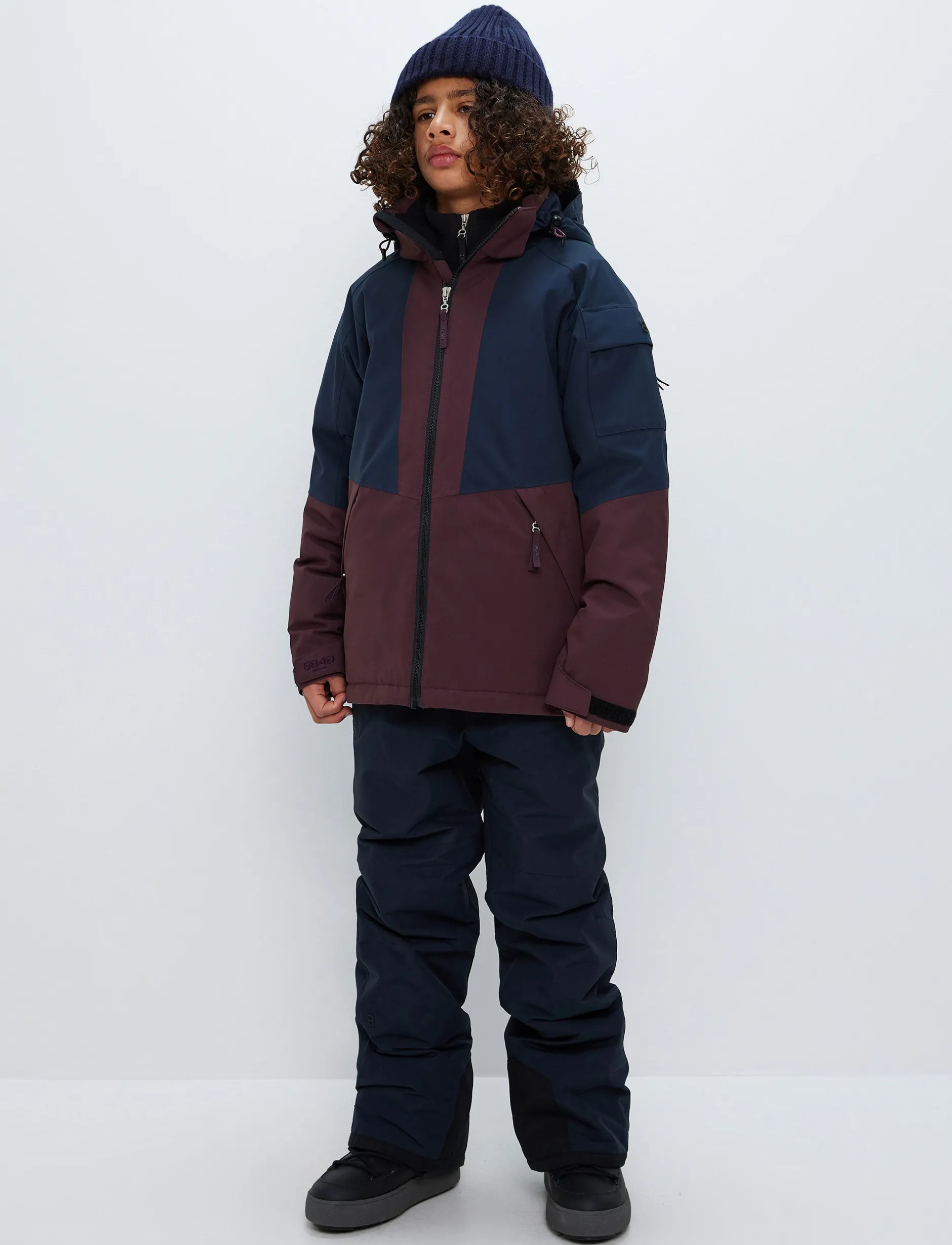Skidjackor*8848 Altitude Otis 2.0 Jr Jacket - Dk Burgundy