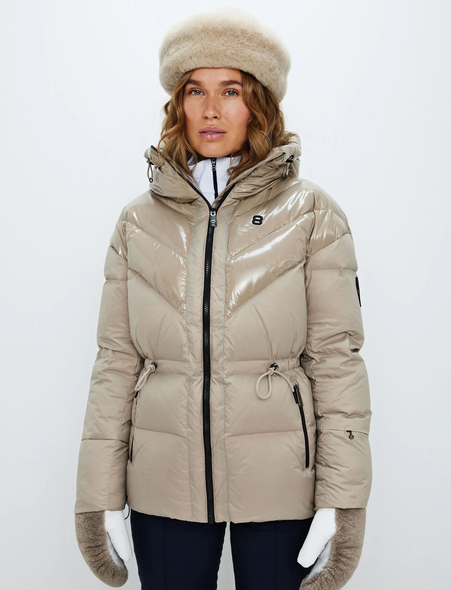Dunjackor|Skidjackor*8848 Altitude Rosehill W Jacket - Lt Fallen Rock