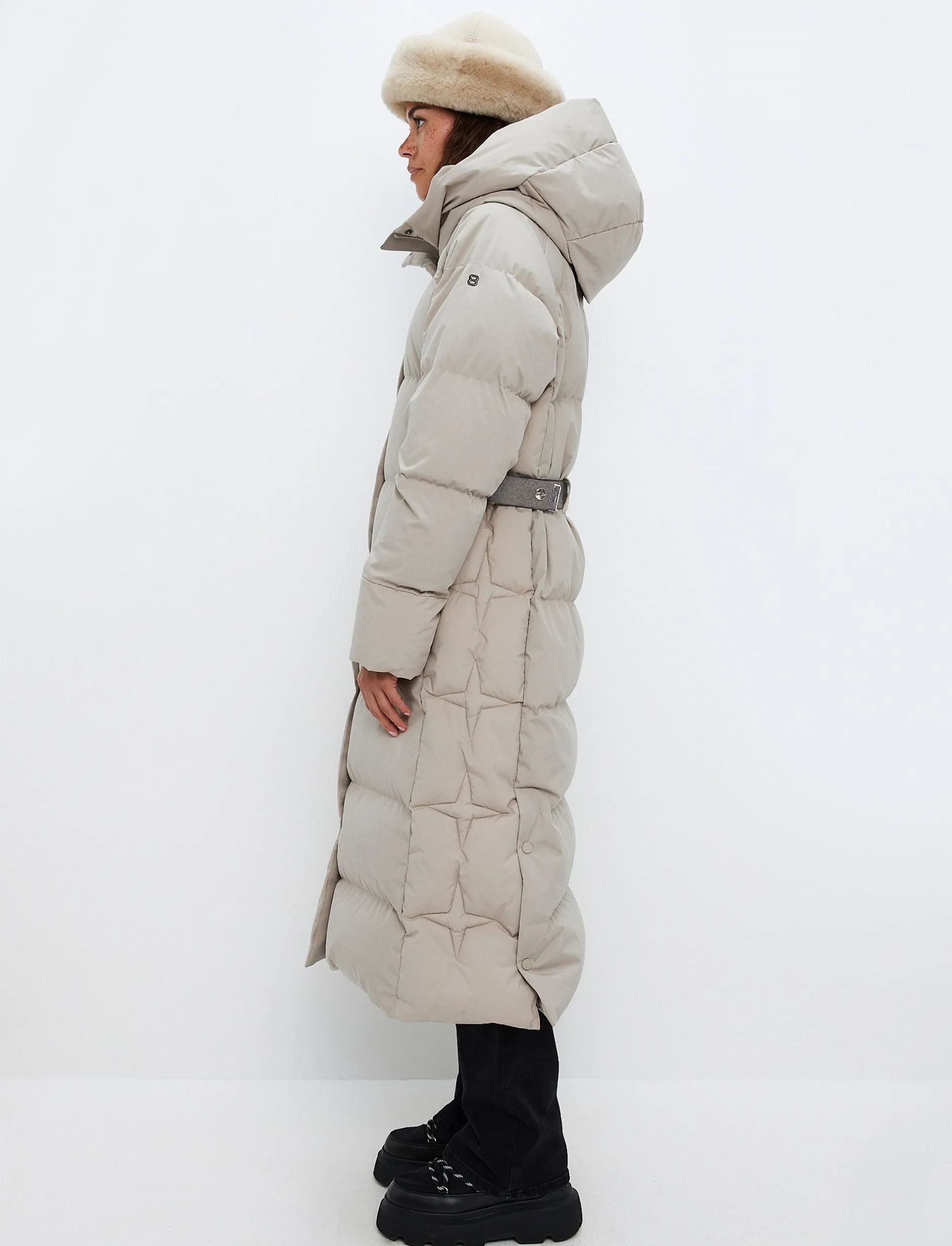 Dunjackor*8848 Altitude Ruth W Down Coat - Lt Beige