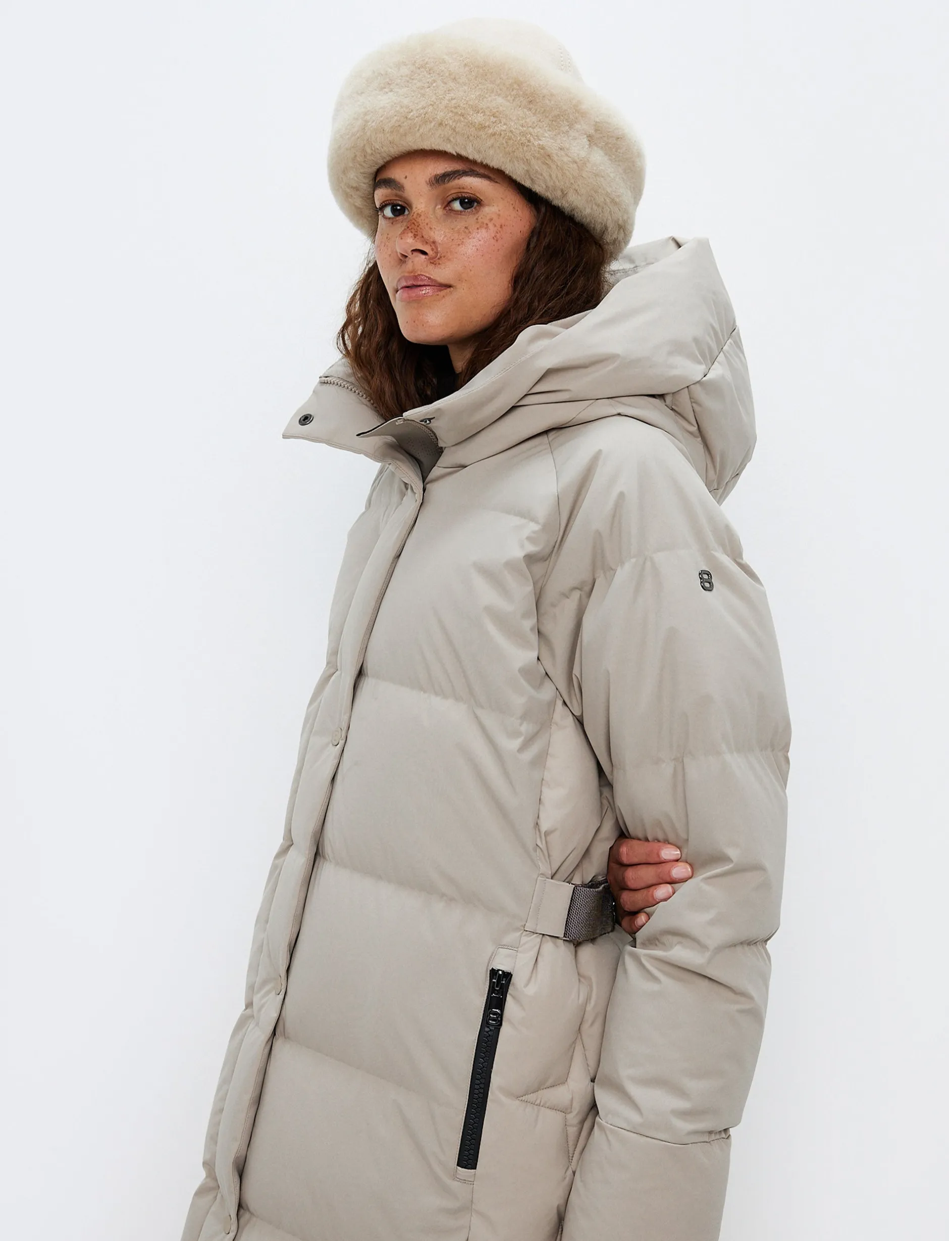 Dunjackor*8848 Altitude Ruth W Down Coat - Lt Beige