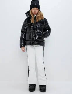 Skidjackor*8848 Altitude Saga Jr Ski Jacket - Black Glossy