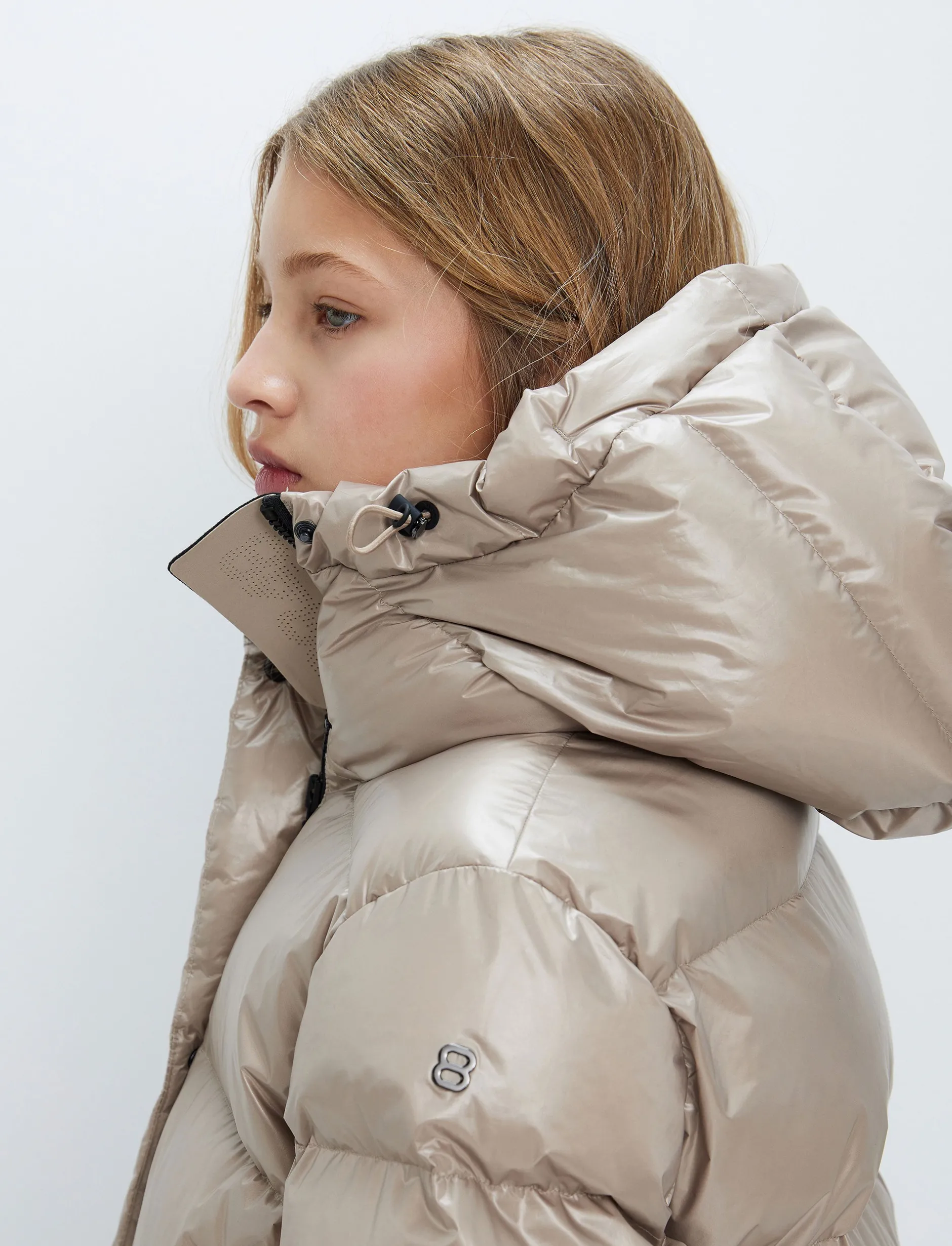 Skidjackor*8848 Altitude Saga Jr Ski Jacket - Lt Beige