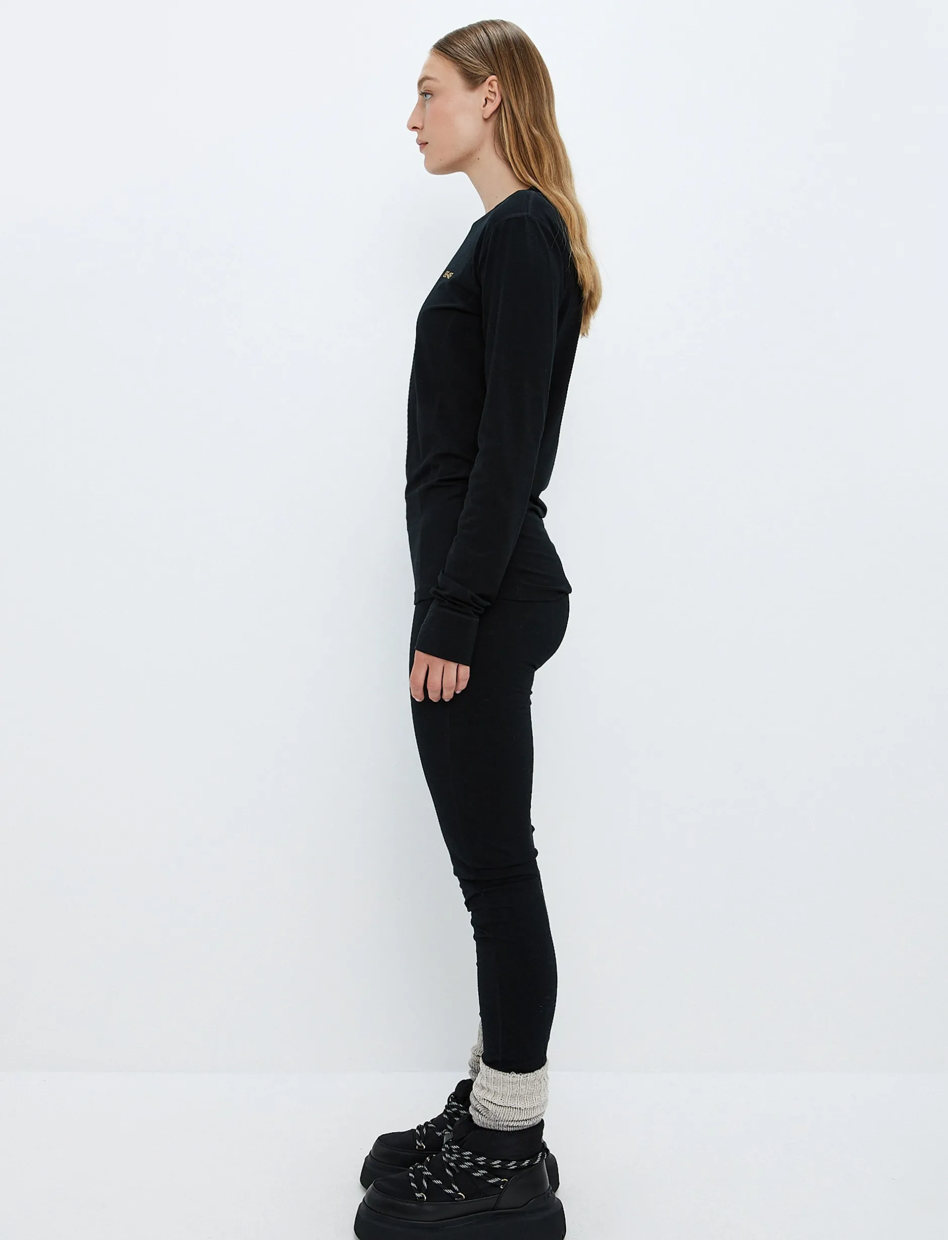 Mellanlager*8848 Altitude Sami W Wool l/s - Black