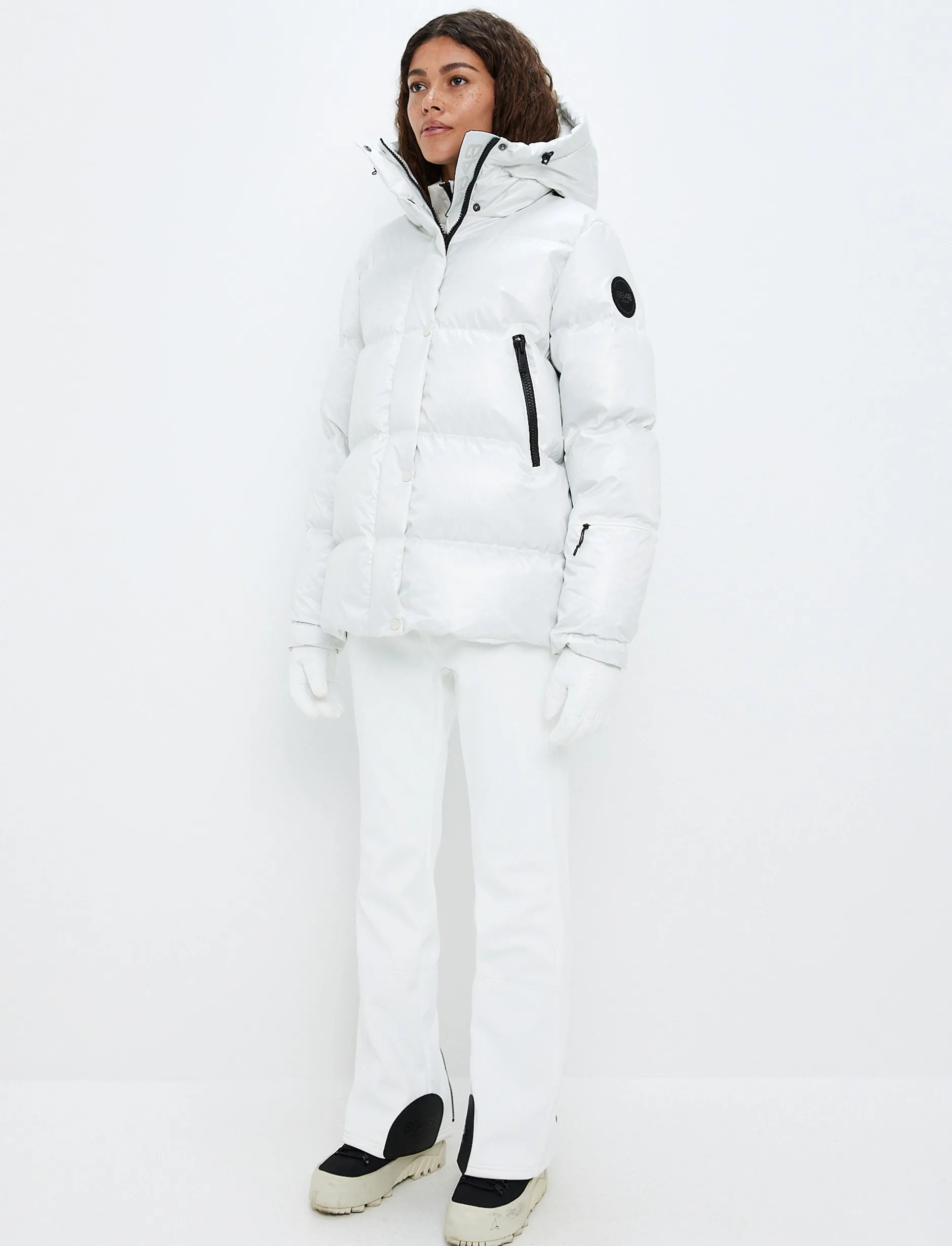 Dunjackor|Skidjackor*8848 Altitude Sarah W Ski Down Jacket - Blanc
