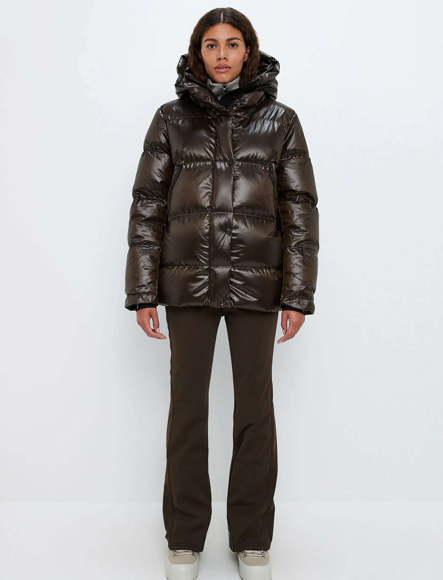 Dunjackor|Skidjackor*8848 Altitude Sarah W Ski Down Jacket - Coffea