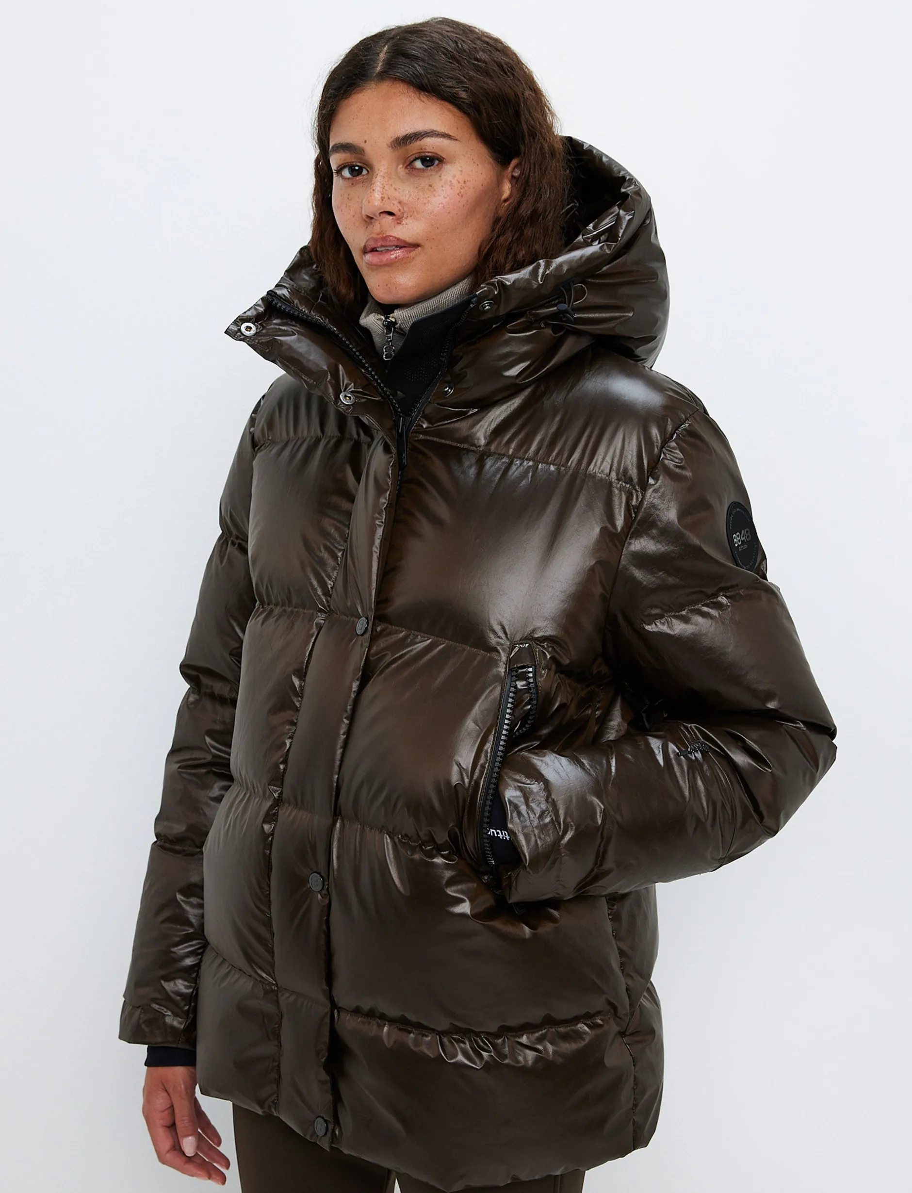 Dunjackor|Skidjackor*8848 Altitude Sarah W Ski Down Jacket - Coffea