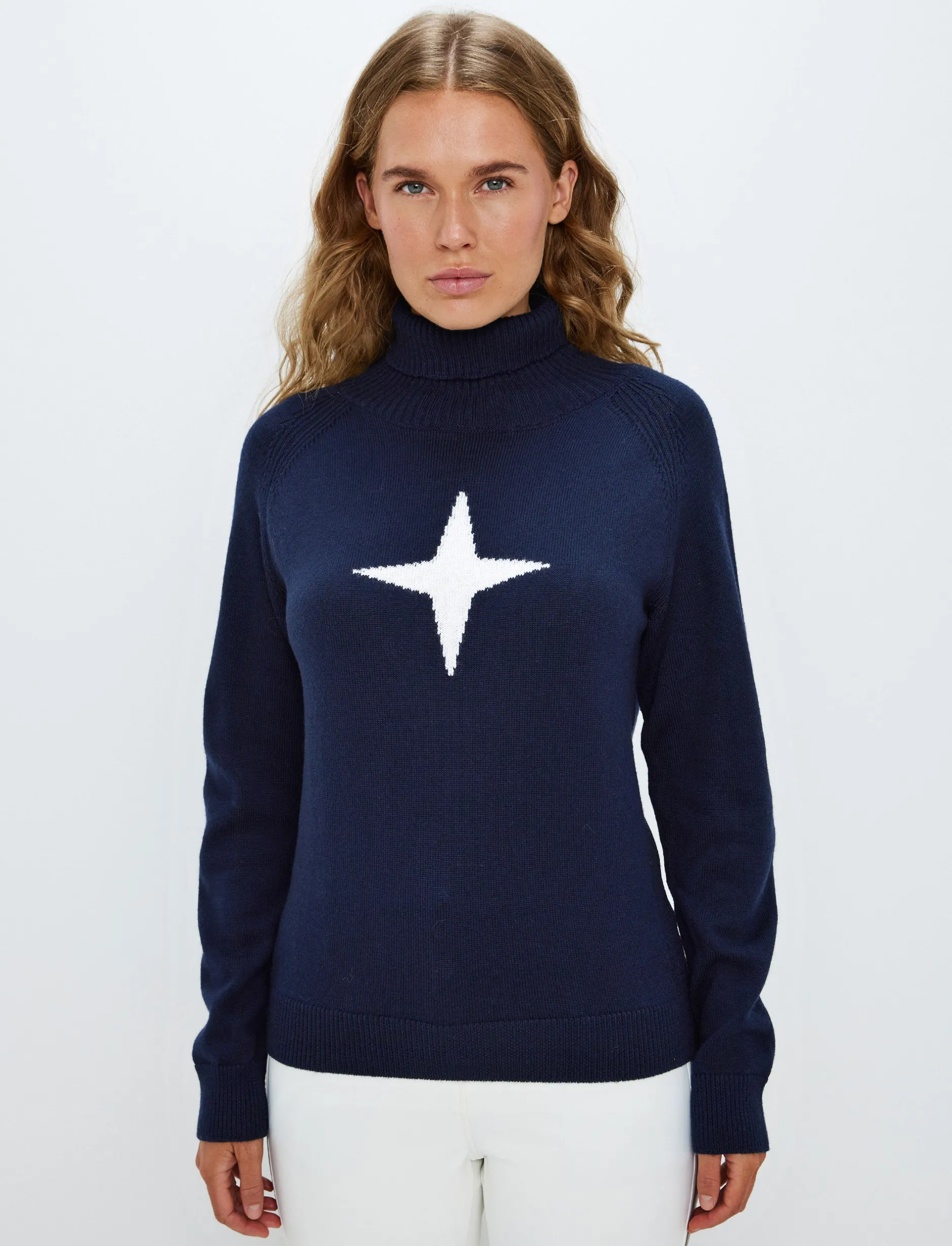 Tröjor|Mellanlager*8848 Altitude Snow Star W Seat - Navy