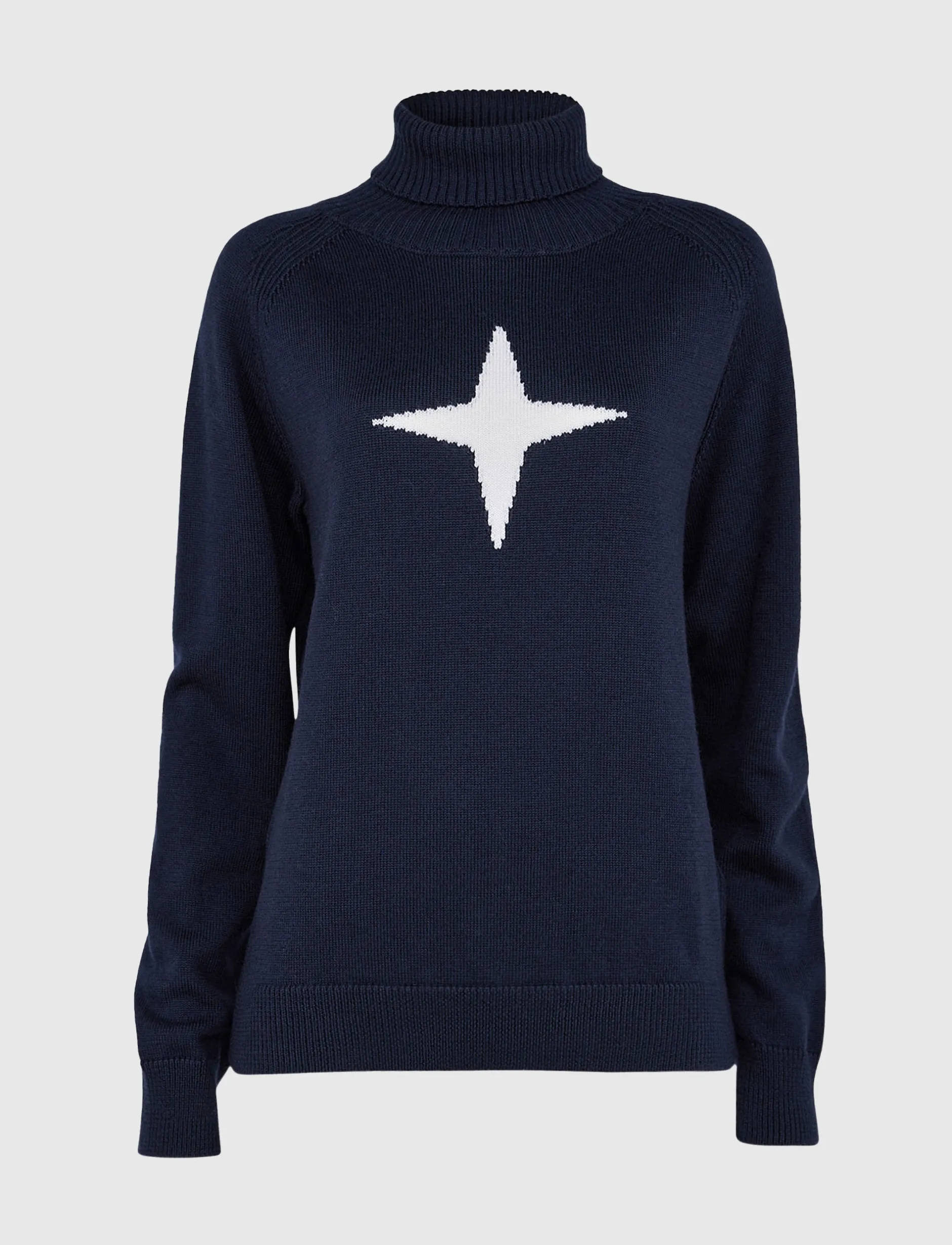 Tröjor|Mellanlager*8848 Altitude Snow Star W Seat - Navy