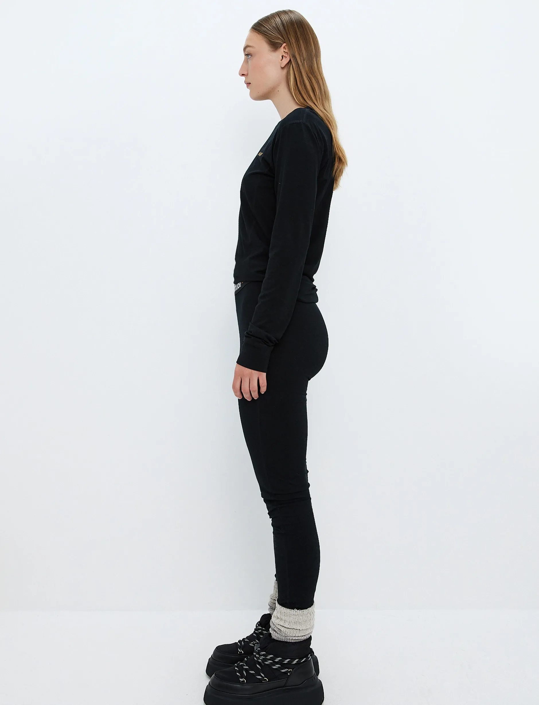 Mellanlager*8848 Altitude Sol W Wool Pant - Black