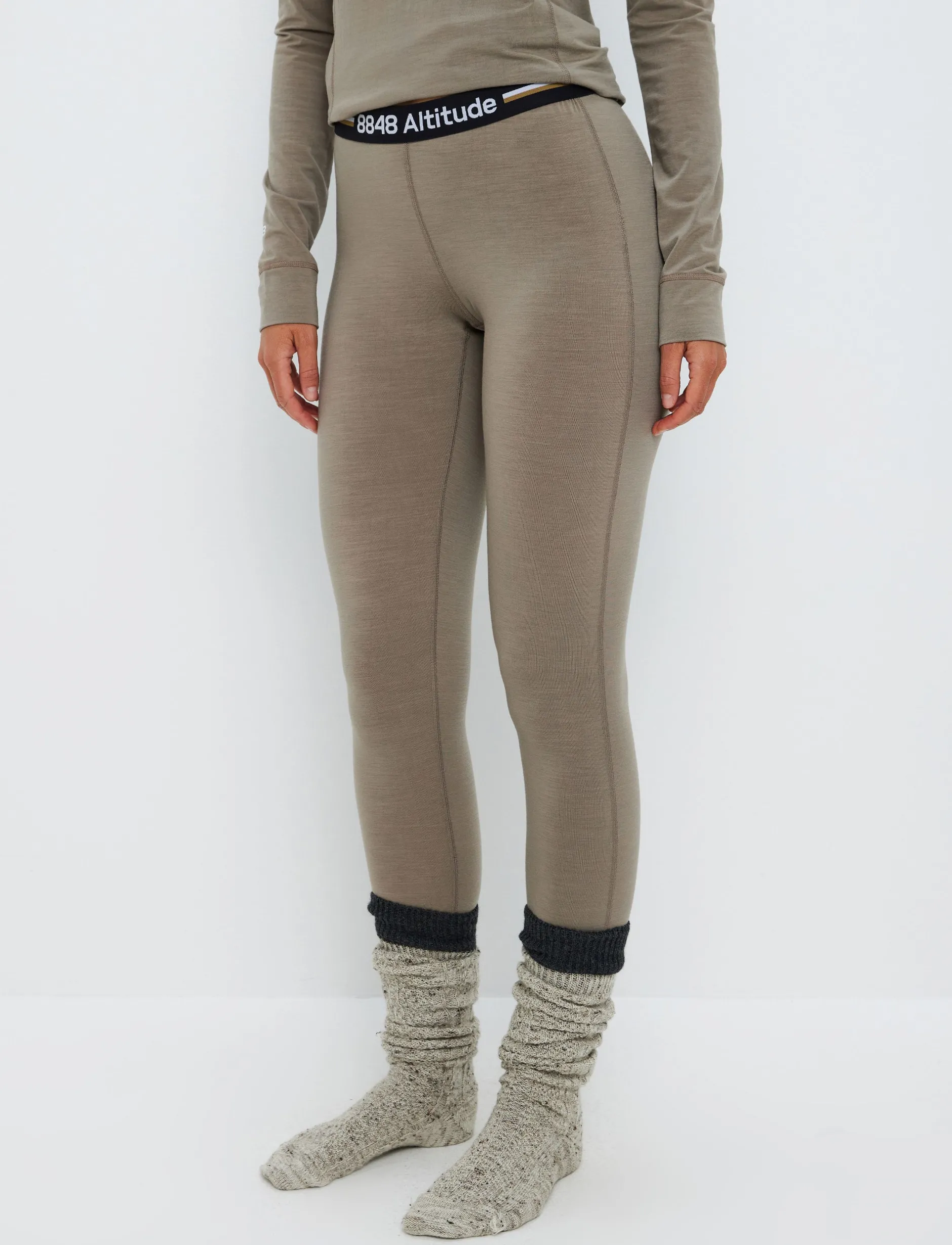 Mellanlager*8848 Altitude Sol W Wool Pant - Fallen Rock