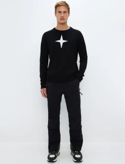Tröjor|Mellanlager*8848 Altitude Star Merino Sweat - Black