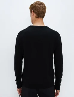 Tröjor|Mellanlager*8848 Altitude Star Merino Sweat - Black