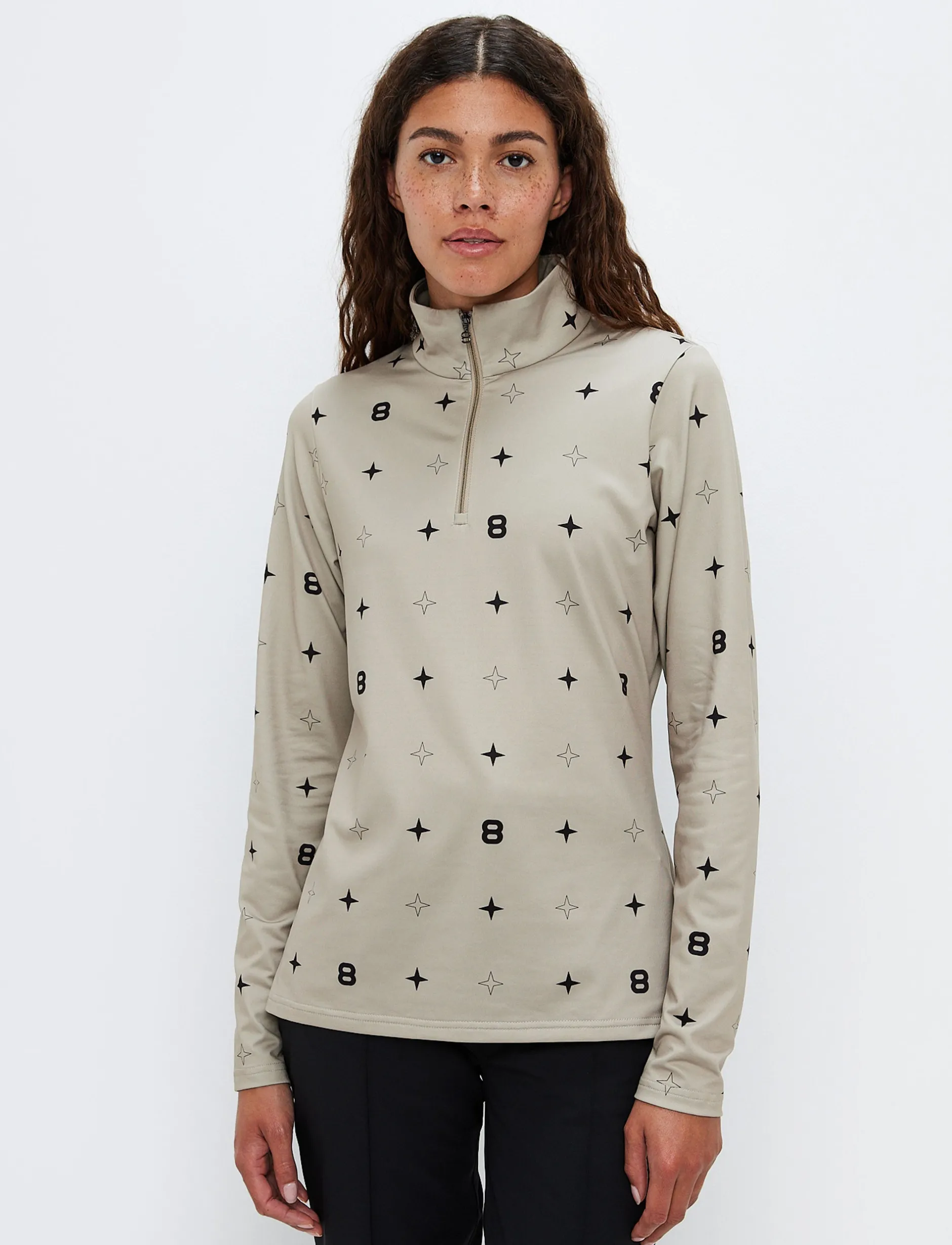 Mellanlager*8848 Altitude 8848 Star W Sweat - Lt Beige