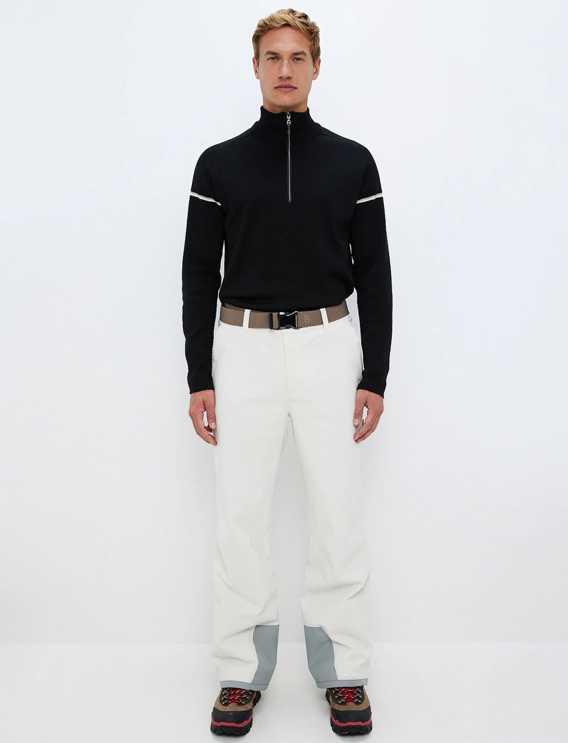 Skidbyxor*8848 Altitude Tim Cord Ski Pants - Winter White
