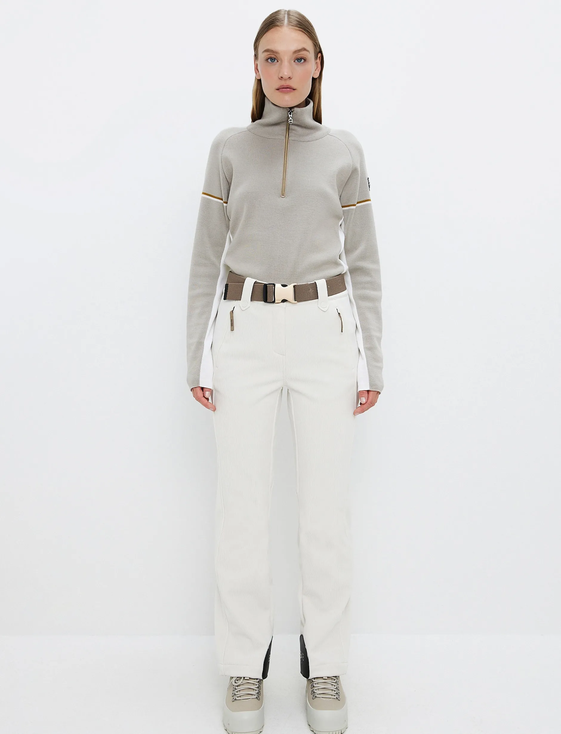 Skidbyxor*8848 Altitude Tumblr Cord W Ski Pant - Winter White