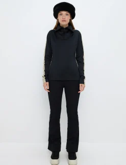 Mellanlager*8848 Altitude Vanessa W 1/2 Zip Sweat - Black