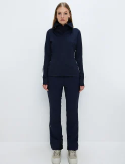Mellanlager*8848 Altitude Vanessa W 1/2 Zip Sweat - Navy